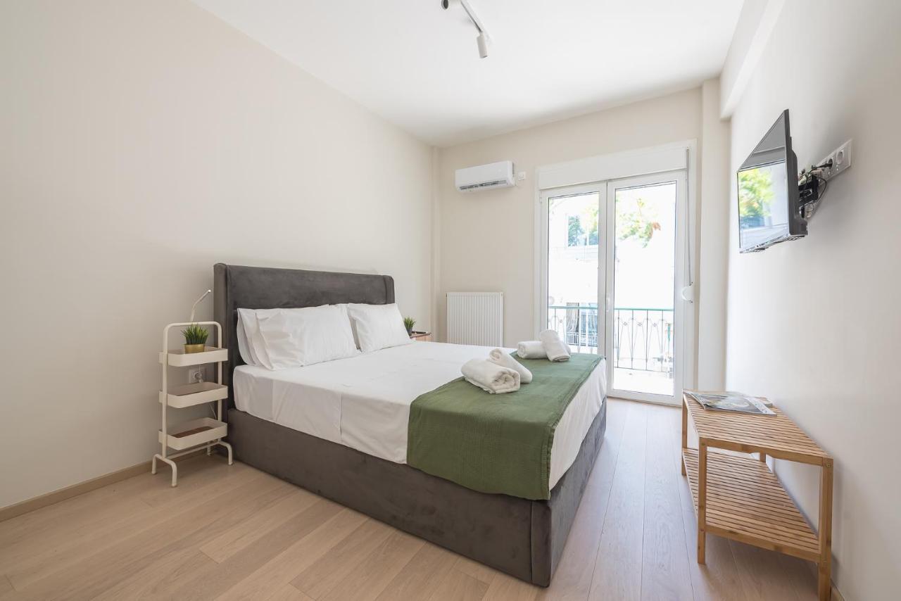Stylish 2Bdr Apt By Acropolis Athene Buitenkant foto